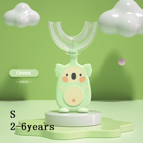 (Πράσινο Koala S) Νέα Hot Children Smart 360 Degree U-Shaped Χειροκίνητη Οδο