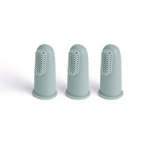 (AAD0048-H) Weiche Baby-Fingerzahnbürste aus BPA-freiem Silikon, lebensmittelechtem Silikon