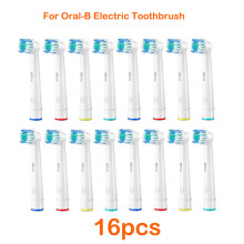 (16-teiliger Bürstenkopf) Kompatibel mit Oral-B und Braun Elektrozahnbürsten, 4-16-teiliger Präzisionsersatz