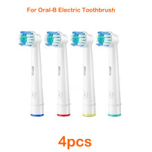 (4 Stück) Zahnbürstenköpfe kompatibel mit Oral-B und Braun elektrischen Zahnbürsten, 4-16 Stück/Set,