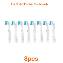 (8-teiliger Bürstenkopf) Kompatibel mit Oral-B und Braun Elektrozahnbürsten, 4-16 Stück/Set, Präzisionsersatz
