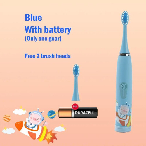 (μπαταρία 2 κεφαλών) Παιδική οδοντόβουρτσα USB Sonic Electric Επανα