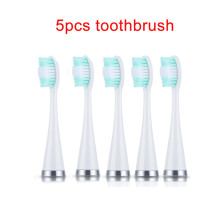 (5 Zahnbürsten) 6-in-1 Ultraschall-Zahnreinigungsgerät, Zahnsteinentferner, elektrische Zahnbürste,