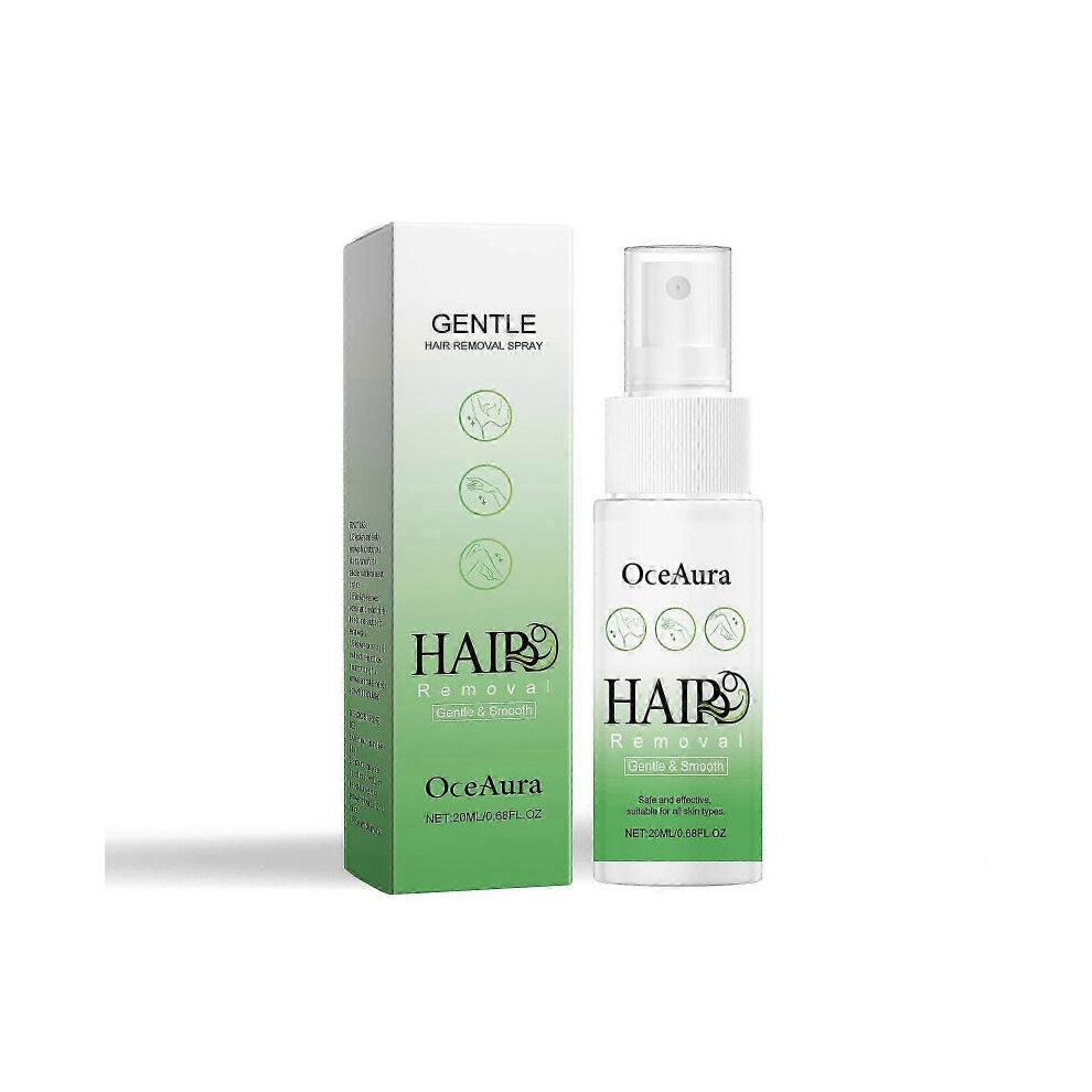 OceAura Gentle and smooth hair removal spray Moisturizes skin for long-lasting smooth and convenient care hair removal spray
