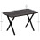 Vida Designs (Walnut) Modern X-Leg Gaming Desk 120cm Sturdy Design 6