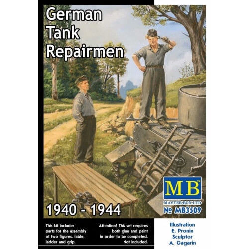 MAS3509 - Masterbox 1:35 - German Tank Repairmen