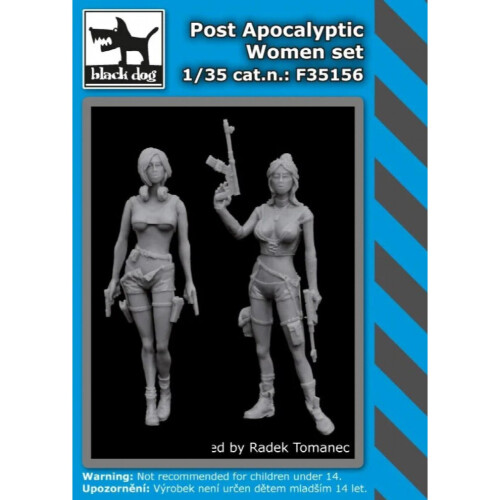 1/35 kit resin kit female hunter 2