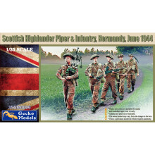 Gecko 35GM0006 Scottish Highlander Piper & Infantry Normandy June 1944