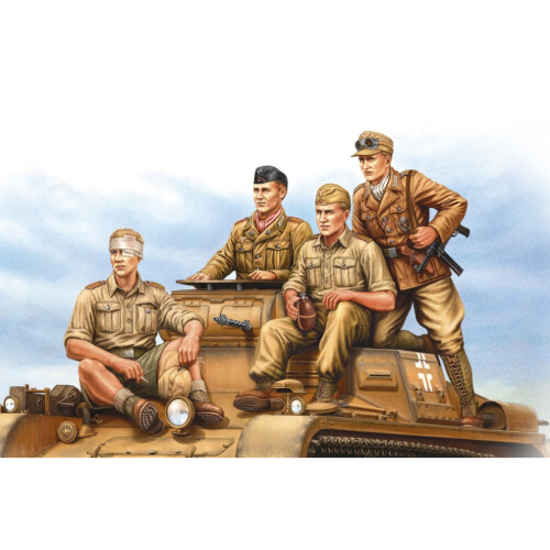 HBB84409 - Hobbyboss 1:35 - German Tropical Panzer Crew