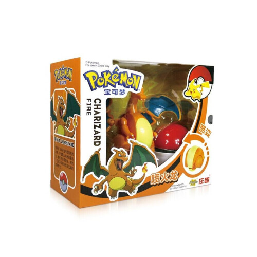 (Glurak) HITOMY Haustierpaket Anak Figur