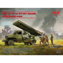 ICM35596 - ICM 1:35 - BM-13-16 on G7107 chassis w/Soviet crew
