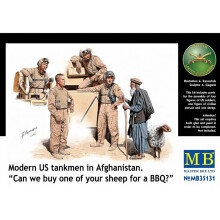 Mas35131 - Masterbox 1:35 - Modern Us Tan Kmen in Afghanistan 'a Sheep F