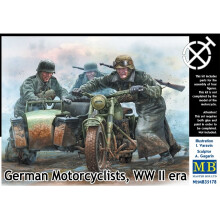 MAS35178 - Masterbox 1:35 - Deutsche Motorradfahrer im Zweiten Weltkrieg
