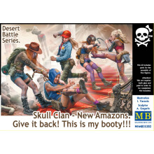 MAS35202 - Masterbox 1:35 - Skull Clan - Neue Amazonen, gebt es zurück!