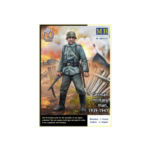 MAS35227 - Masterbox 1:35 - Deutscher Soldat, 1939-1941