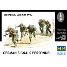 Mas3540 - Masterbox 1:35 - Deutsches Fernmeldepersonal, Stalingrad, Sommer