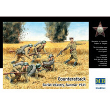 MAS3563 - Masterbox 1:35 - Gegenangriff der sowjetischen Infanterie Sommer 1941