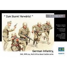 MAS3593 - Masterbox 1:35 - Deutsche DAK-Infanterie Nordafrika 2. Weltkrieg