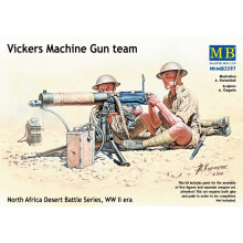 MAS3597 - Masterbox 1:35 - Vickers Maschinengewehrteam Nordafrika