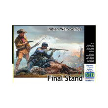Masterbox 1:35 Indian Wars Serie Final Stand Modellbausatz - Mas35191 135 - mas35191 masterbox 135 indian