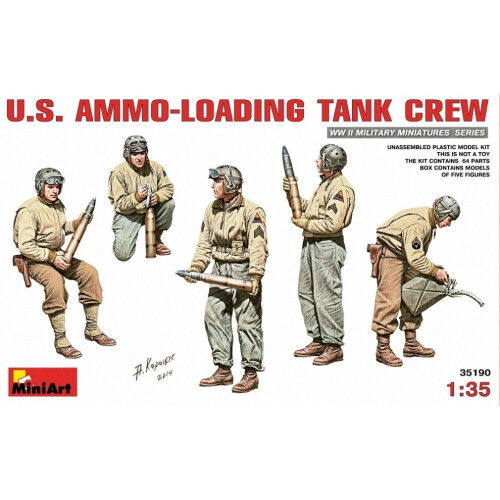 Min35190 - Miniart 1:35 - Us Ammo-loading Crew
