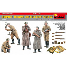 Min35185 - Miniart 1:35 - Soviet Heavy a Rtillery Crew, Special Edition