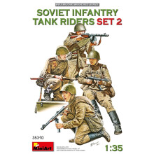 MIN35310 - Miniart 1:35 - Soviet Infantry Tank Riders Vol 2