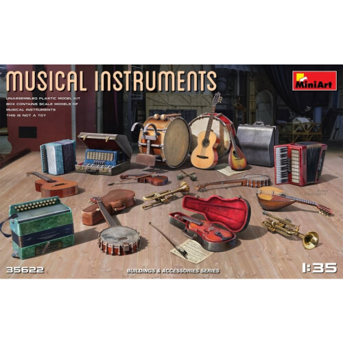 MIN35622 – Miniart 1:35 – Musikinstrumente