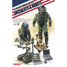 Mnghs-003 - Meng Model 1:35 - Us Explosive Ordnance Disposal Specialists
