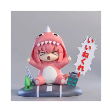 (Rot) Rock The Bocchi Dinosaurieranzug Gotoh Hitori Spielzeugmodell Geschenk Schreibtischdekoration
