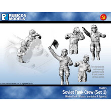 Rubicon Models 284015 Sowjetische Panzerbesatzung 1:56 Plastikmodellbausatz