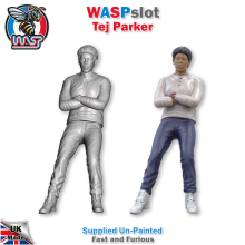 Tej Parker Fast and Furious Unbemalte Figur im Maßstab 1:24 Wasp TP 24
