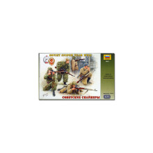 ZVEZDA 3597 Sowjetisches Scharfschützenteam Modellbausatz Figuren 1:35