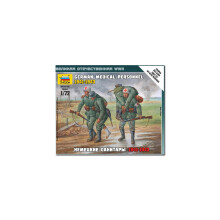 ZVEZDA 6143 Deutsches Sanitätspersonal 1941-3 Modellbausatz 1:72