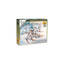 ZVEZDA 6199 Soviet Ski Troops 1:72 Snap Fit Model Kit