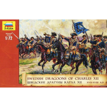 Zvezda 8057 Swedish Dragoons of Charles XII 1:72 Model Kit