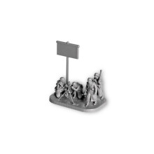 Zvezda Modellbausatz – z6209 – Figur – Mörser Allods 80 mm Winter