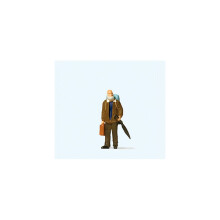 Traveller with Rucksack Figure