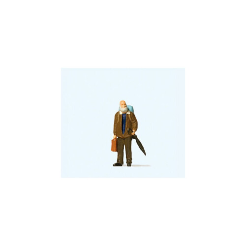Traveller with Rucksack Figure