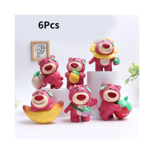 (Rosarot) Winnie Puuh Spielzeug, niedliche Cartoon-Puppe, Modell, Ornament, Festtagsgeschenk für Kinder