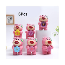 (Rosa) Winnie Puuh Spielzeug, niedliche Cartoon-Puppe, Modell, Ornament, Festgeschenk für Kinder