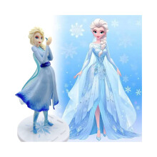 Die Eiskönigin Elsa Figur Anime Modell Spielzeug Statue Ornament Weihnachtsgeschenke