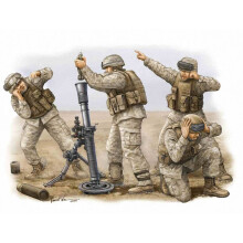 TRU00423 - Trumpeter 1:35 - USMC M252 Mörserbesatzung