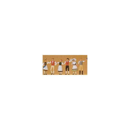 German National Costume  Figure Set