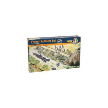 Französisches Artillerie-Set - Soldaten 1:72 - Italeri 6031