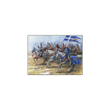 Französische Ritter - HISTORIC MINIATURES 1/72 - ZVESDA Z8036