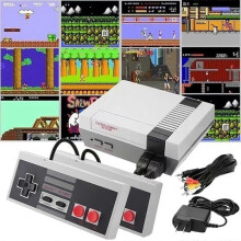 (UK -A) Retro console with 620 video games, Av output, plug and play, Classic Edition mini entertainment