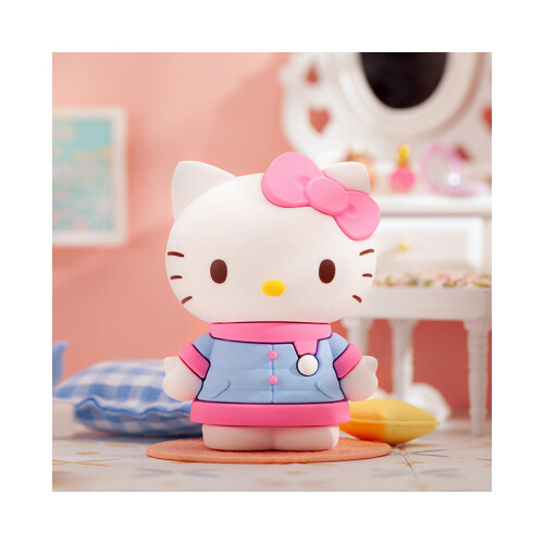 (Στυλ F) Πολλαπλά ρούχα Hello Kitty Pvc παιχνίδι μοντέλο διακό