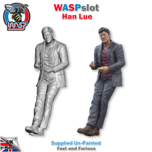 Han Lue Fast and Furious Unbemalte Figur 1:24 Maßstab Wasp HL 24