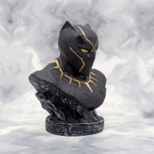 (Black Panther) Black Panther Büste aus „The Avengers“ – Spielzeugmodell, Schreibtischgeschenk, Dekoration